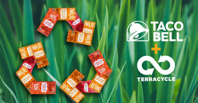 Taco Bell se asocia con TerraCycle para reciclar paquetes de salsa picante